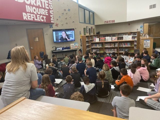 Library video call visit